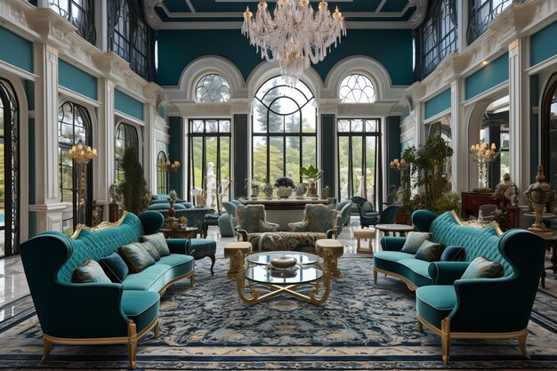 Premium residential property featuring spacious living areas and high-end furnishings