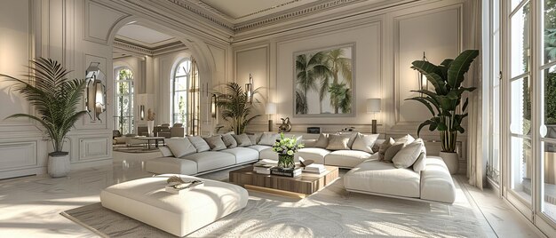 High-end house rental showcase spacious living areas and sophisticated decor
