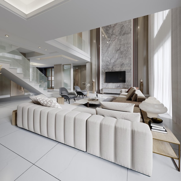 Luxury home rental Singapore with modern architecture and elegant interior design